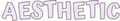 Aesthetic Clothing logo