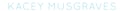 Kacey Musgraves logo