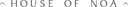 The House Of Noa logo