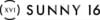 Sunny 16 logo