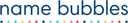 Name Bubbles logo