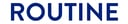 Routine logo