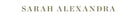 Sarah Alexandra logo