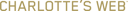 Charlottes Web logo