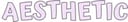 Aesthetic Clothing logo