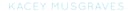 Kacey Musgraves logo