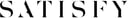 Satisfy logo