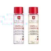 Korean Double Cleansing Travel Set — oil & gel cleanser