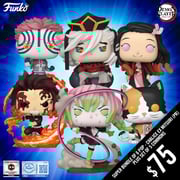 Pre-Order: Funko Pop! Demon Slayer S8: Super Bundle of 6 Pops