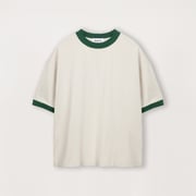 Accent T-Shirt - Stone / Evergreen