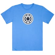 Blue Lantern Big Symbol Blue T-Shirt