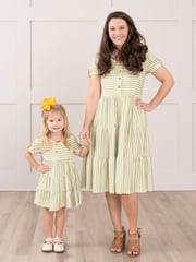 Daisy Janes Mom & Me Tiered Ruffle Dress