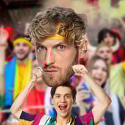 Logan Paul - Big Head - Official WWE - WWE - Foam Core Cutout