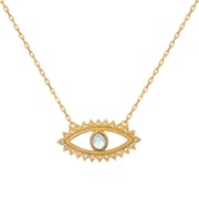 Keeper of Positivity Eye Necklace