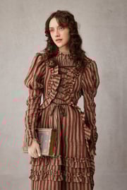 Elizabeth 15 | Victorian Linen Dress