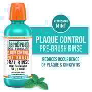 Plaque Control Pre-Brush Oral Rinse - Refreshing Mint Flavor