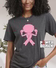 Afro Pink Ribbon  - ONE DAY SALE