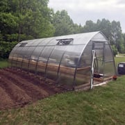 Sungrow DIY Greenhouse Kit 10 x 26 ft. with 6mm Double-Wall Polycarbonate Panels and Galvanized Steel Frame