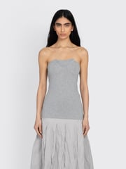 Folded V Neck
