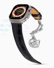 Caiman Calf | Noir | for Apple Watch Ultra 1
