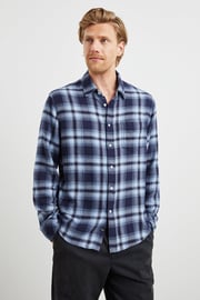 LENNOX SHIRT - CURRANT TAWNY MELANGE
