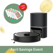 5300Pa LiDAR Robot Vacuum w/Self-Empty Dock + 5 Free Dustbags