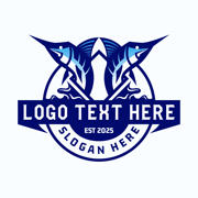 Marlin Fish Fishing Logo | BrandCrowd Logo Maker | BrandCrowd