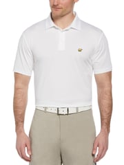 Men's Short Sleeve Solid Texture Polo