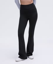 Groove Nulu Super-High-Rise Flared Pant  - Black - 12
