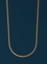 14k Gold Filled Cuban Chain Necklace for Men