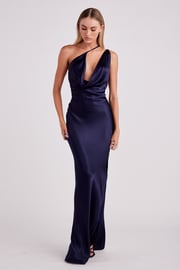 JOHANNA COWL NECK MAXI DRESS
