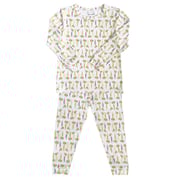Toddler Pajama Set in Colorful Carrots