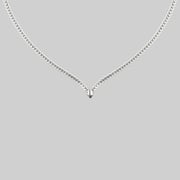 The Chevron Collar - Silver
