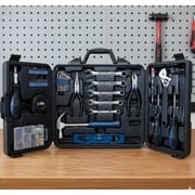 Blue Ridge Tools 145pc Deluxe Household: Steel & Plastic Hand Tool Set with
