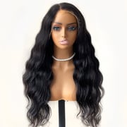 FLASH SALE | 24 Inches Body Wave  Natural Black HD Lace  13X6 Full Frontal Wig （Sample item – slight signs of use）