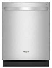44 dBA ADA Compliant Dishwasher Flush with Cabinets with 3rd Rack