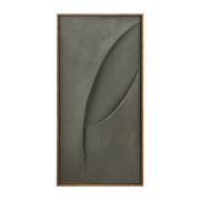 Green Abstract Framed Art