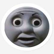 Thomas The Tank Engine Meme Stickers sold by LAURENDUPTON | SKU 182684333 | 50% OFF Printerval