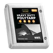 White Poly Tarp 16' x 30'