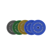 MAJOR FITNESS Low Bounce Bumper Plates Olympic Weight Plates Set