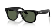 Ray-Ban Meta AI Glasses Black Frame Green Lenses