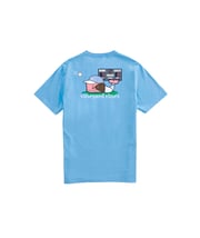 OUTLET Baseball Fly Ball Whale Short-Sleeve Pocket Tee