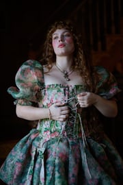 The Castle Tapestry A La Mode Corset