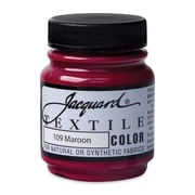 Jacquard Textile Color - Maroon, 2.25 oz jar