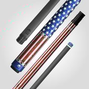 Rhino RCVOYUSA Voyager Series Carbon Pool Stick - USA Flag -DIS