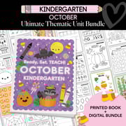 Ultimate Kindergarten October Thematic Unit Bundle