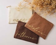 Personalized Makeup Bag | Custom Cosmetic Bag | Bridesmaid Gifts Proposal | Valentines Day Gifts for Her | Unique Gifts for Best Friend