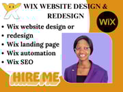 You will get wix automation redesign responsive  wix mobile design wix studio wix seo