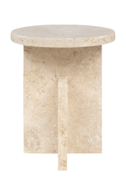 Cream Marble Occasional Table | Versmissen Tommy Plus