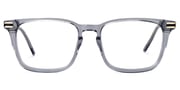 Square Kornelia Gray Glasses on sale -Zeelool Glasses